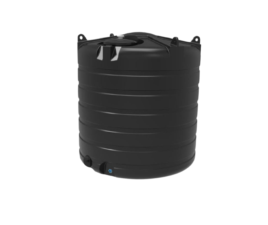 Harlequin Above Ground Potable Water Tank Vertical 9250L — Water Parts ...
